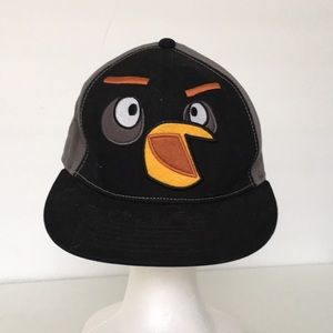 Kids Black Angry Bird Hat